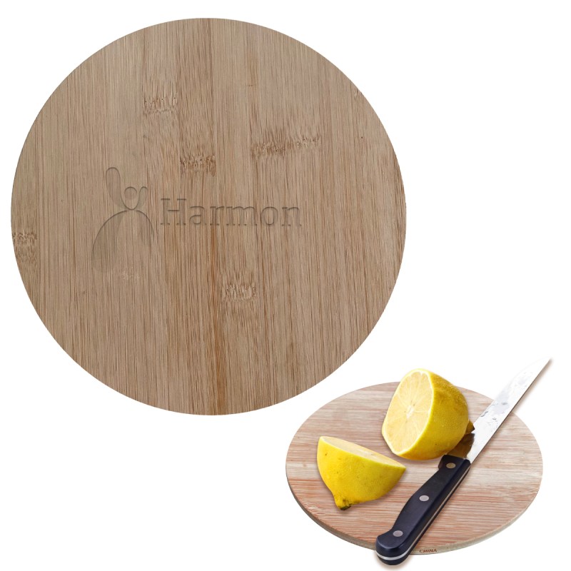 Round Bamboo Cutting Board 1 Round Bamboo Cutting Board 1