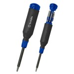 Megapro Hex 15-in-1 Multi-bit Screwdriver - 7259 BLKBLU Printed Megapro Hex 15-in-1 Multi-bit Screwdriver - 7259 BLKBLU Printed