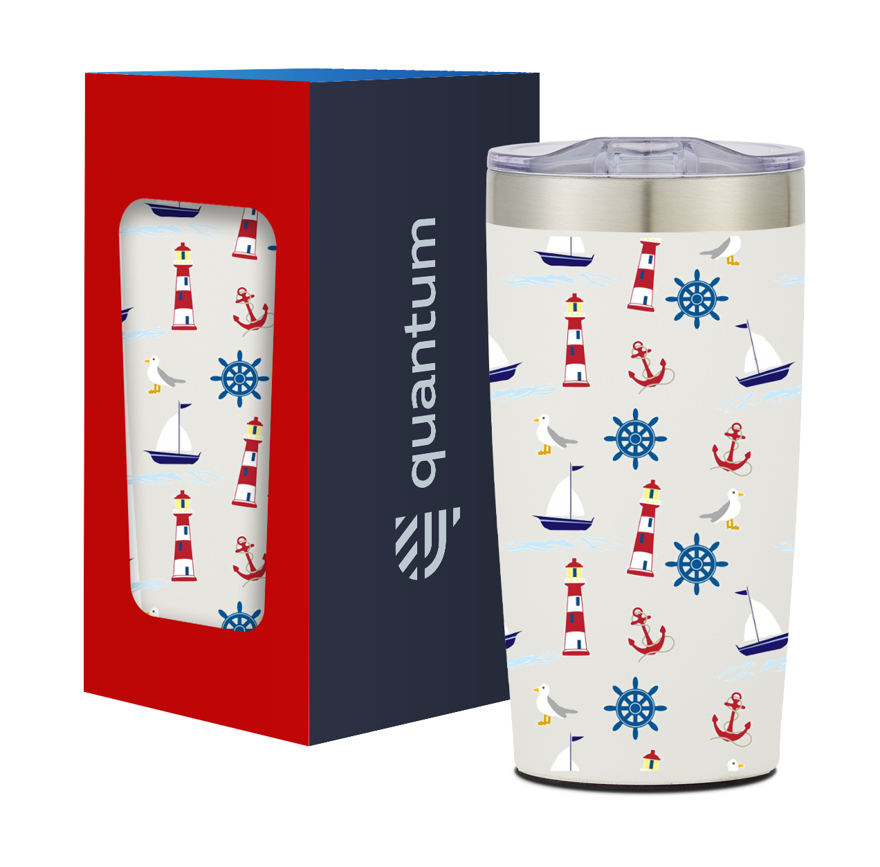 20 Oz. Full Color Two-tone Himalayan Tumbler With Custom Box 1