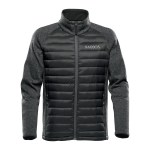 Stormtech Narvik Men's Hybrid Jacket - BRX1 Black DolphinHeather SIDE Stormtech Narvik Men's Hybrid Jacket - BRX1 Black DolphinHeather SIDE