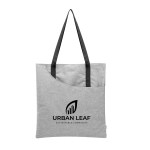 Swoop Heathered Rpet Tote Bag - 30147 HEAGRA Silkscreen Swoop Heathered Rpet Tote Bag - 30147 HEAGRA Silkscreen