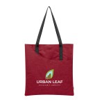 Swoop Heathered Rpet Tote Bag - 30147 HEARED Colorbrite Swoop Heathered Rpet Tote Bag - 30147 HEARED Colorbrite