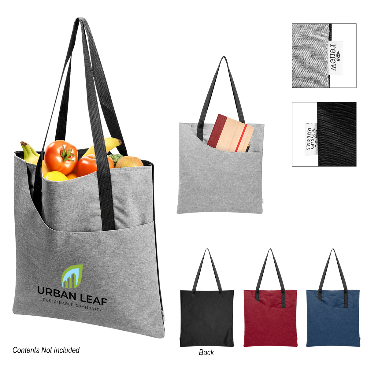 Swoop Heathered Rpet Tote Bag 1