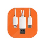 3-in-1 Charging Cable With Phone Stand 2.0 - 29332 ORN Blank 3-in-1 Charging Cable With Phone Stand 2.0 - 29332 ORN Blank
