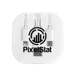 3-in-1 Charging Cable With Phone Stand 2.0 - 29332 WHT Silkscreen 3-in-1 Charging Cable With Phone Stand 2.0 - 29332 WHT Silkscreen