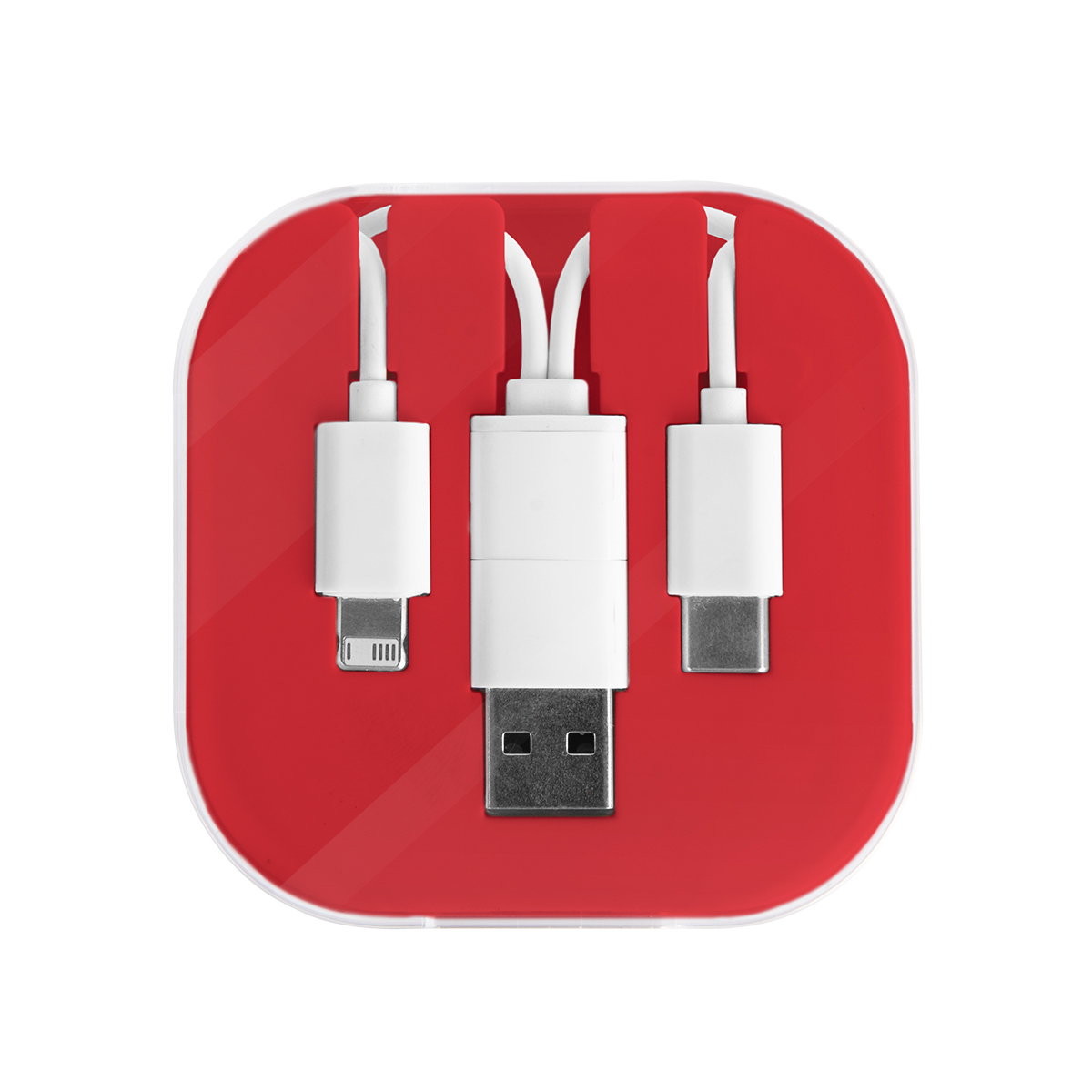 3-in-1 Charging Cable With Phone Stand 2.0 1
