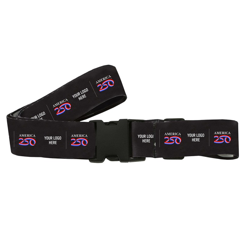 America250™ Dye-sublimated Luggage Strap 1 America250™ Dye-sublimated Luggage Strap 1