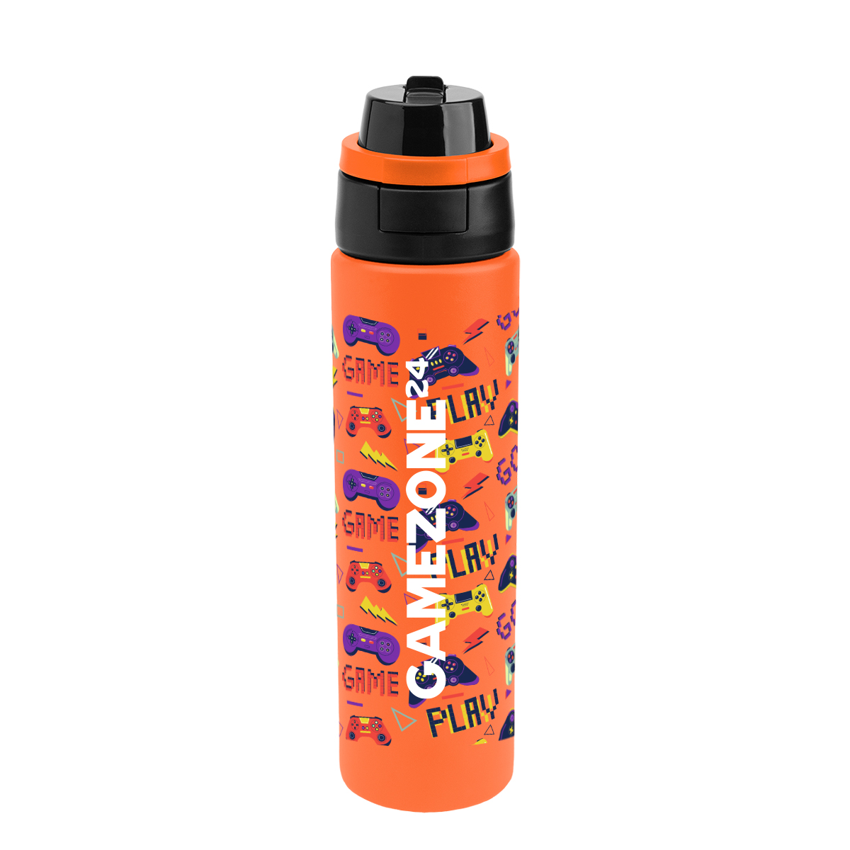 24 Oz. Full Color Pop Sip & Chug Recycled Stainless Steel Bottle 1