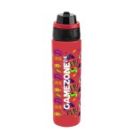24 Oz. Full Color Pop Sip & Chug Recycled Stainless Steel Bottle - 550431 REDBLK Megabrite 24 Oz. Full Color Pop Sip & Chug Recycled Stainless Steel Bottle - 550431 REDBLK Megabrite