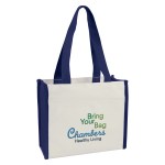 Heavy Cotton Canvas Tote Bag - 3234 NATNAV Silkscreen Heavy Cotton Canvas Tote Bag - 3234 NATNAV Silkscreen