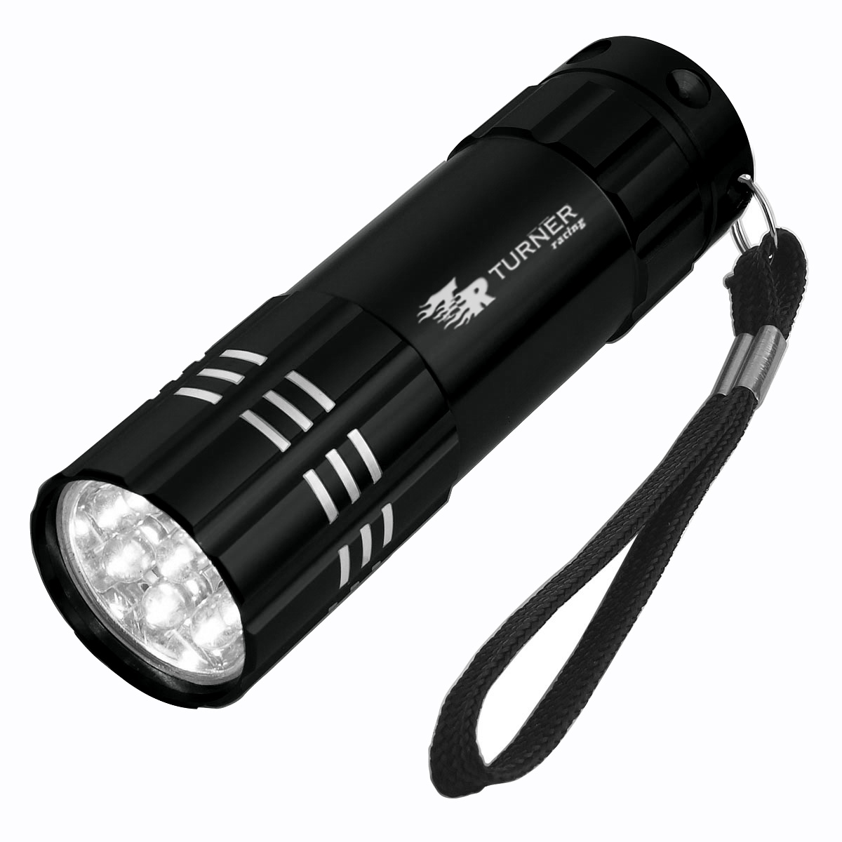 Aluminum Led Flashlight With Strap 1