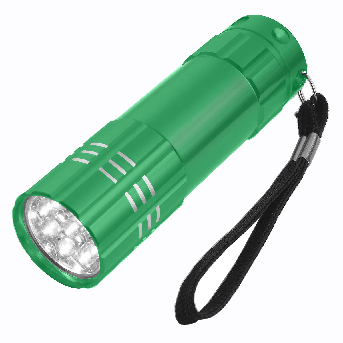 Aluminum Led Flashlight With Strap 1