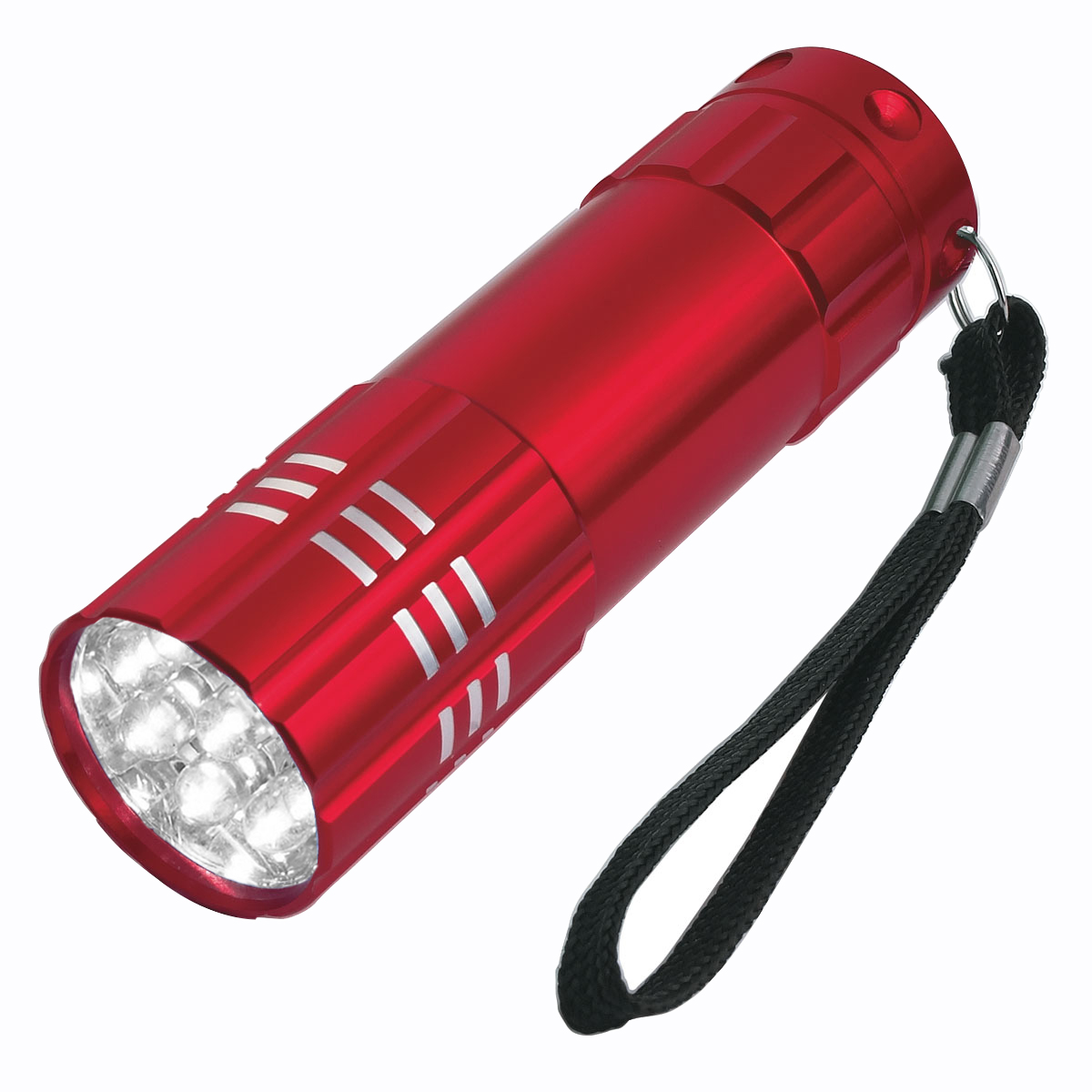 Aluminum Led Flashlight With Strap 1