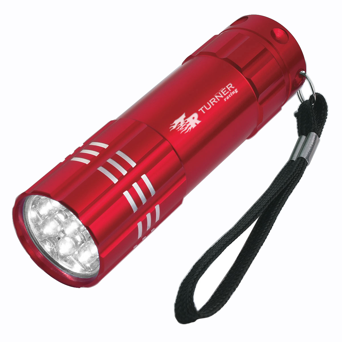 Aluminum Led Flashlight With Strap 1