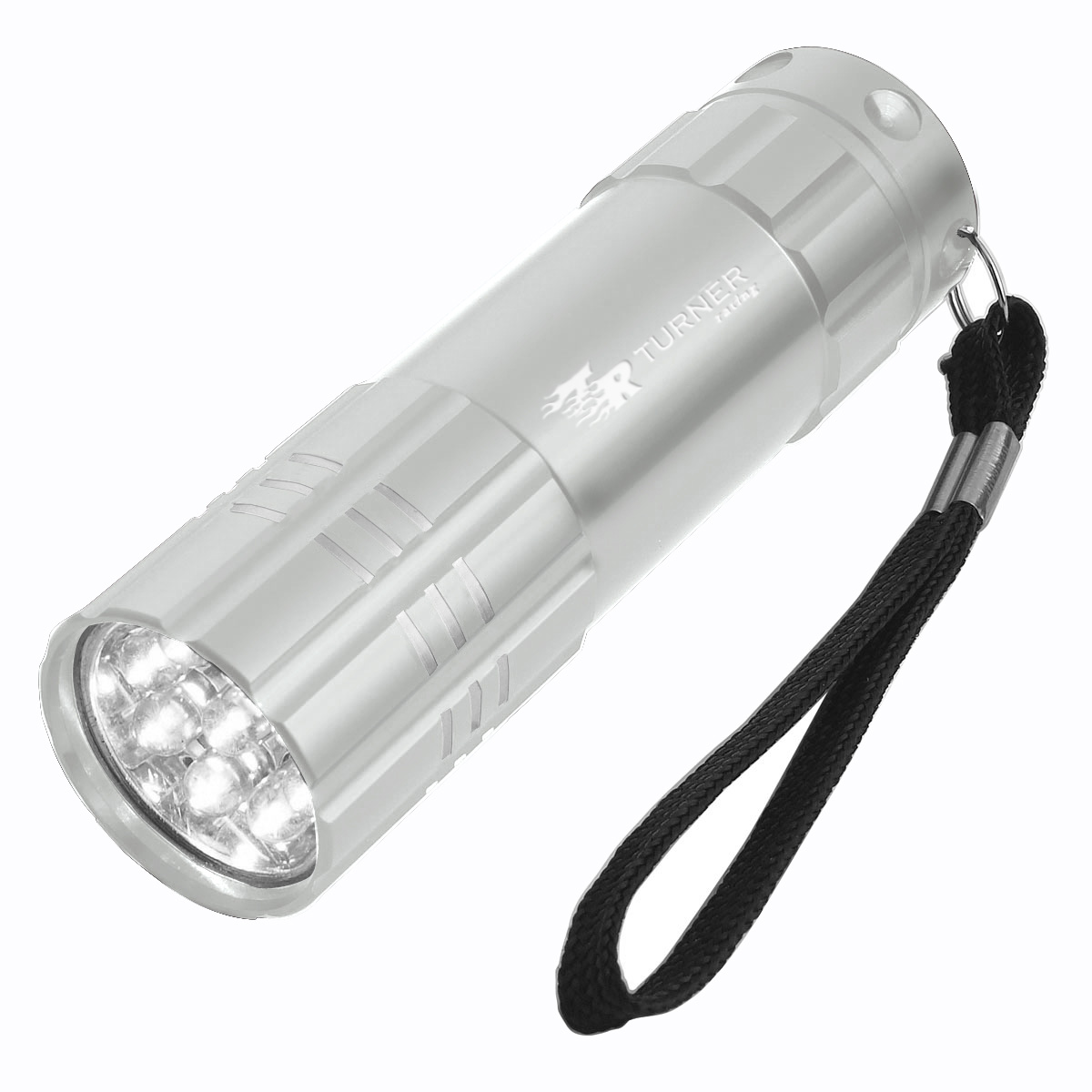 Aluminum Led Flashlight With Strap 1