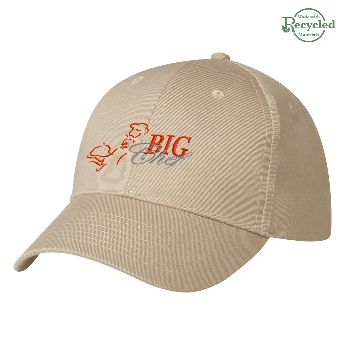 6 Panel Polyester Cap 1