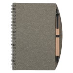 5" X 7" Eco-inspired Spiral Notebook & Pen 2 5" X 7" Eco-inspired Spiral Notebook & Pen 2