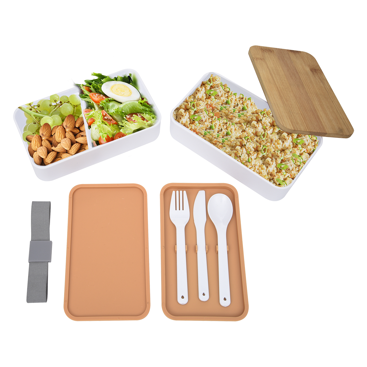 Stackable Bento Lunch Set 1