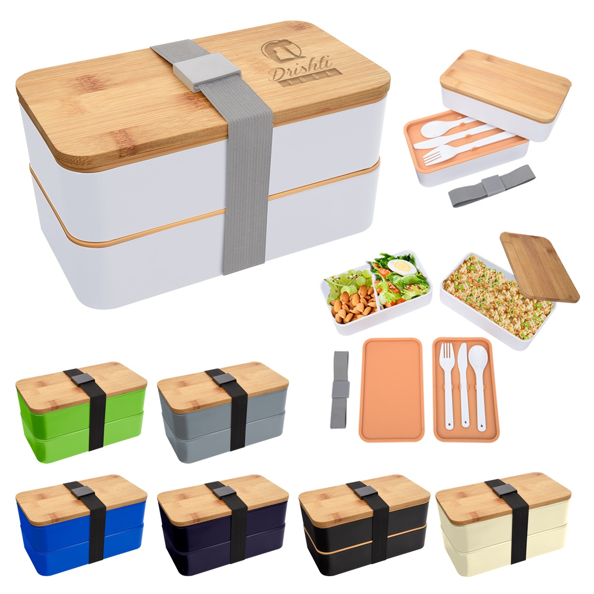 Stackable Bento Lunch Set 1