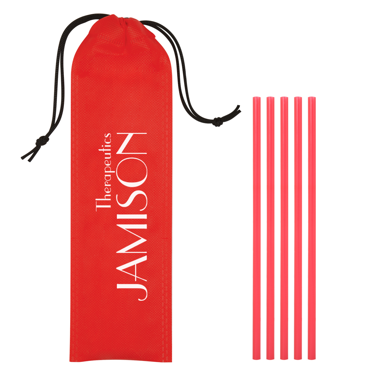 5-pack On The Go Straws With Pouch 1