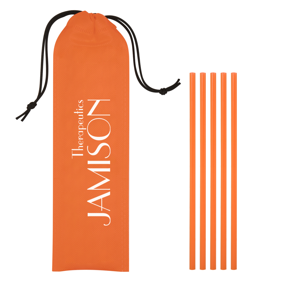 5-pack On The Go Straws With Pouch 1