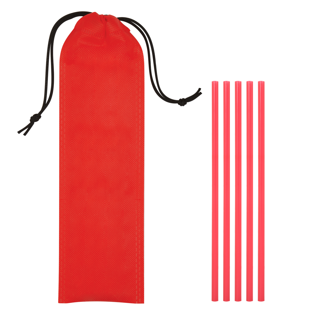 5-pack On The Go Straws With Pouch 1
