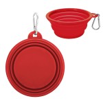 Collapsible Pet Bowl - 2412 RED Blank Collapsible Pet Bowl - 2412 RED Blank