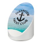 Peak Pitch Wireless Speaker & Charger - 25997 SIL Front Peak Pitch Wireless Speaker & Charger - 25997 SIL Front