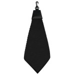 Grip Dry Waffle Golf Towel - 6073 BLK Silkscreen Grip Dry Waffle Golf Towel - 6073 BLK Silkscreen
