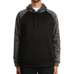 Burnside© Performance Tech Fleece Hoodie - BU8670 BlackChar Burnside© Performance Tech Fleece Hoodie - BU8670 BlackChar