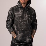 Burnside© Performance Tech Fleece Hoodie - BU8670 Black Tie Dye Burnside© Performance Tech Fleece Hoodie - BU8670 Black Tie Dye