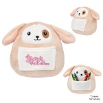 6" Pouch Pet Dog - 1295 CRM Silkscreen 6" Pouch Pet Dog - 1295 CRM Silkscreen