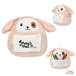 6" Pouch Pet Dog - 1295 CRM Lifestyle Silkscreen 6" Pouch Pet Dog - 1295 CRM Lifestyle Silkscreen