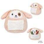6" Pouch Pet Dog - 1295 CRM Colorbrite 6" Pouch Pet Dog - 1295 CRM Colorbrite