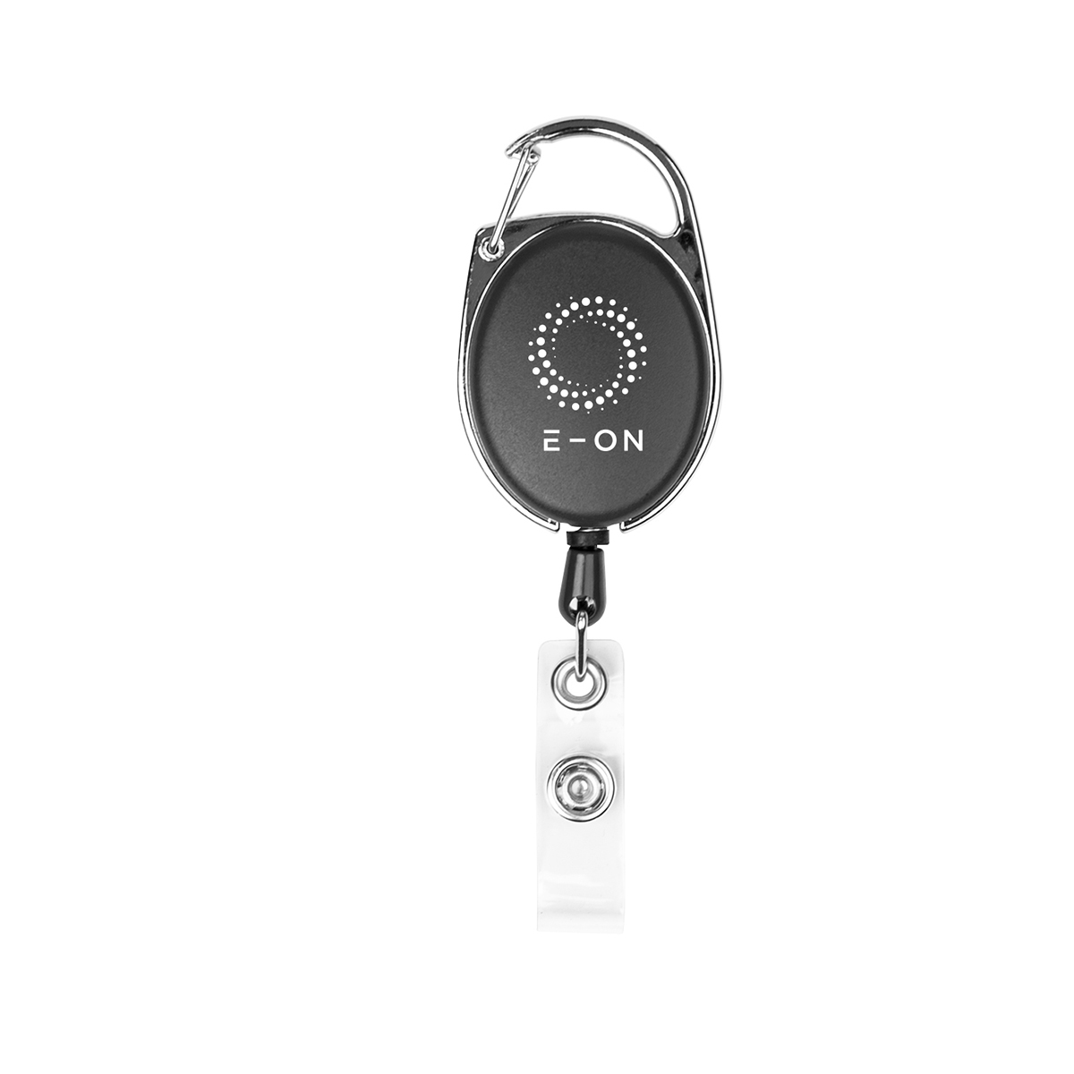 Retractable Badge Holder With Carabiner 1