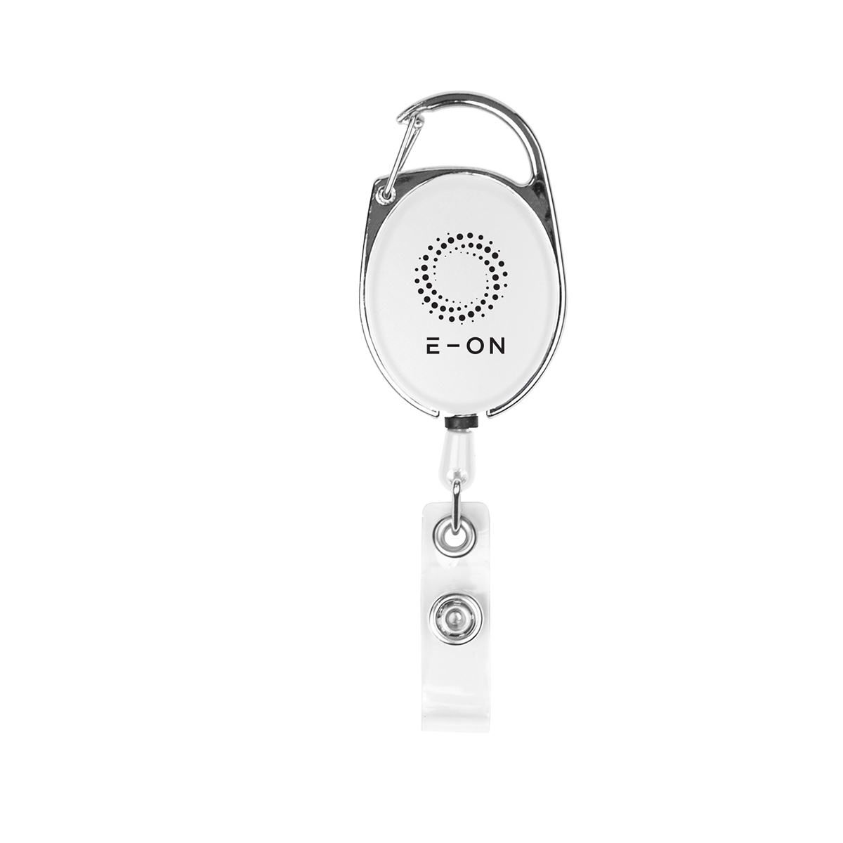 Retractable Badge Holder With Carabiner 1