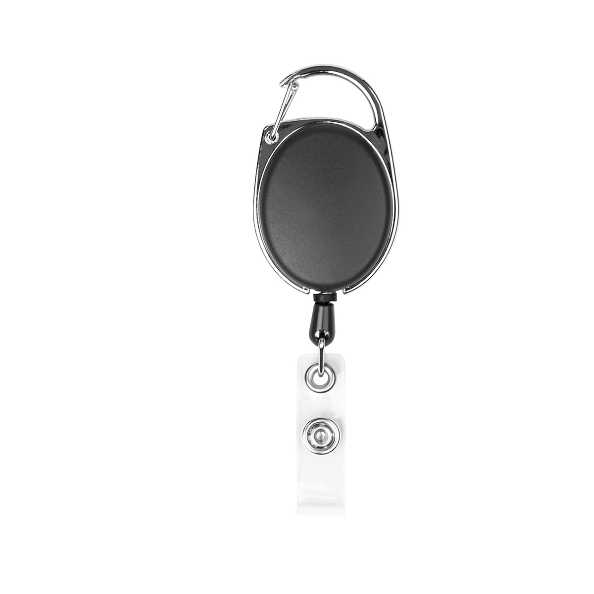 Retractable Badge Holder With Carabiner 1