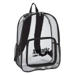 Clear Eva Backpack - 33601 CLRBLK Silkscreen Clear Eva Backpack - 33601 CLRBLK Silkscreen