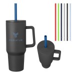 40 Oz. Jackson Basics Intrepid Stainless Steel Tumbler - 51075 BLK Silkscreen 40 Oz. Jackson Basics Intrepid Stainless Steel Tumbler - 51075 BLK Silkscreen