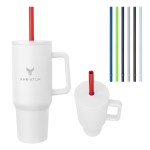 40 Oz. Jackson Basics Intrepid Stainless Steel Tumbler - 51075 WHT Laser 40 Oz. Jackson Basics Intrepid Stainless Steel Tumbler - 51075 WHT Laser