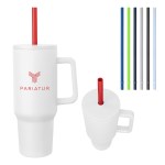 40 Oz. Jackson Basics Intrepid Stainless Steel Tumbler - 51075 WHT Silkscreen 40 Oz. Jackson Basics Intrepid Stainless Steel Tumbler - 51075 WHT Silkscreen