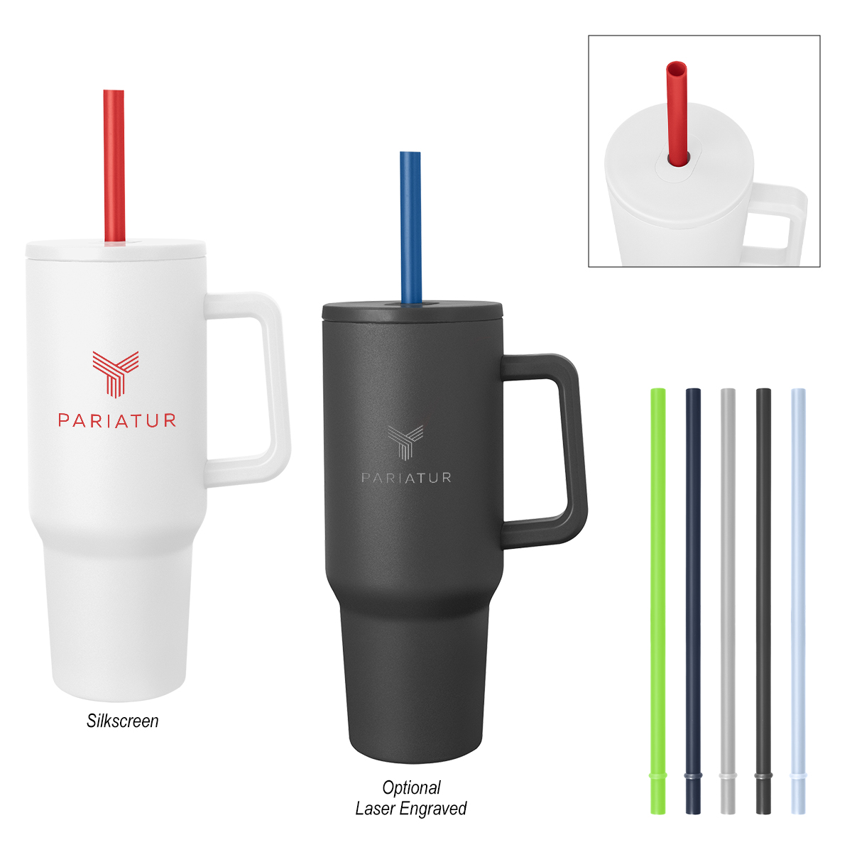40 Oz. Jackson Basics Intrepid Stainless Steel Tumbler 1