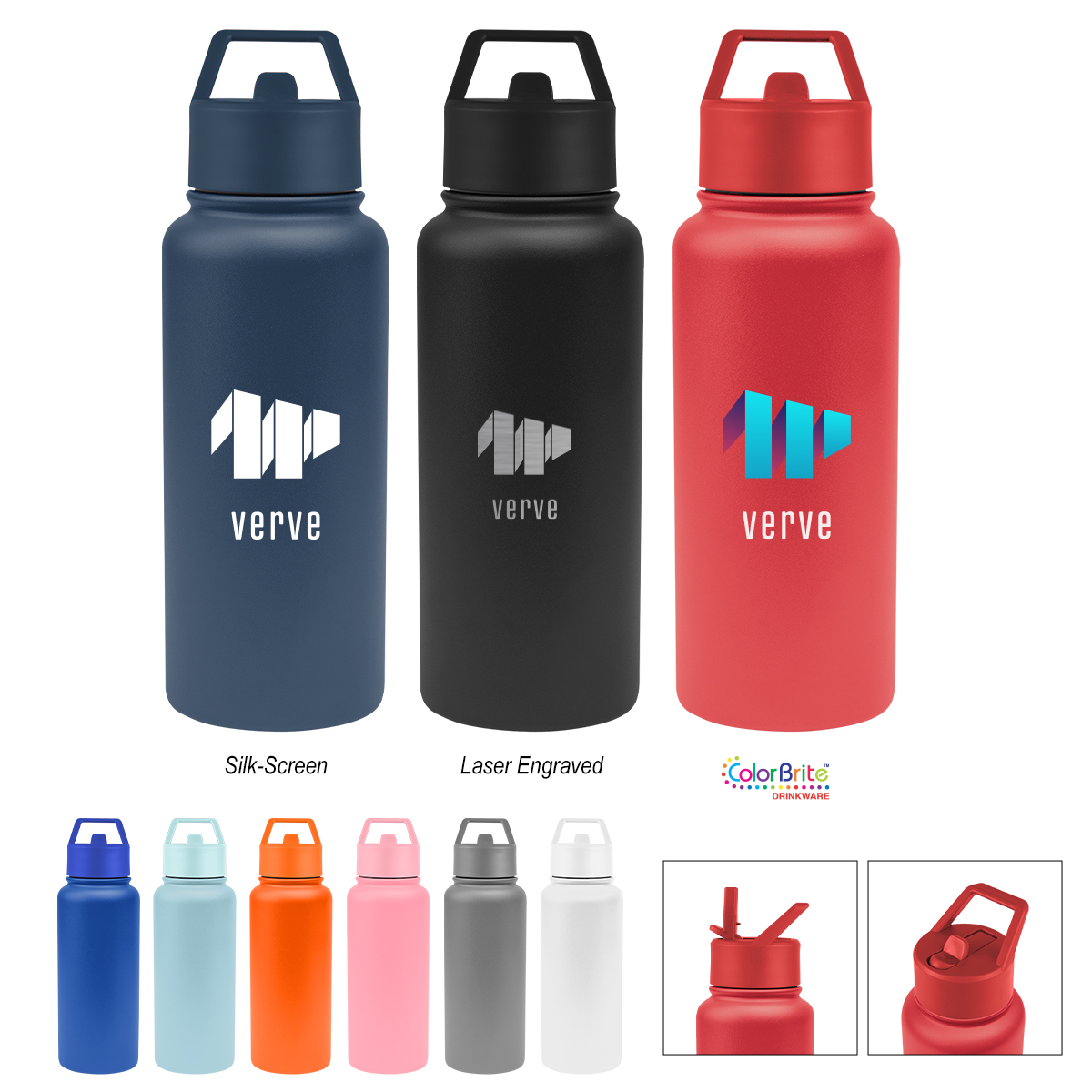 32 Oz. Jasper Recycled Stainless Steel Bottle 1