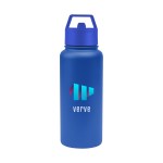 32 Oz. Jasper Recycled Stainless Steel Bottle - 50425 BLU Colorbrite 32 Oz. Jasper Recycled Stainless Steel Bottle - 50425 BLU Colorbrite