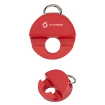 Mini Phone Holder Carabiner - 25633 RED Padprint Mini Phone Holder Carabiner - 25633 RED Padprint