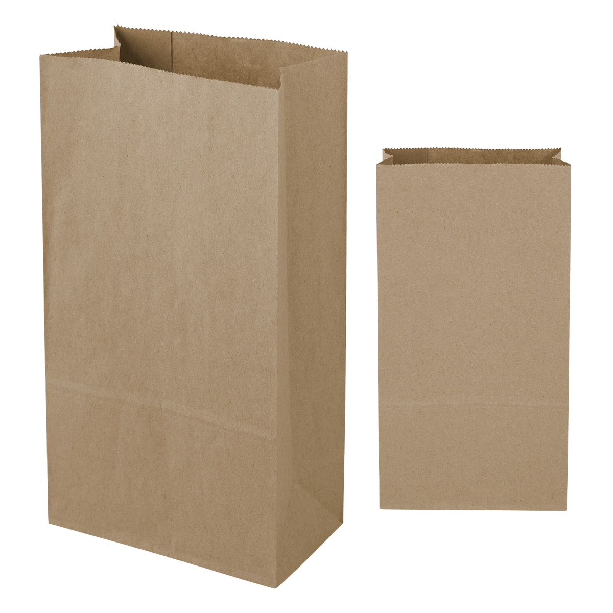 6# Sos Kraft Paper Bag - 6" X 11.06" 1