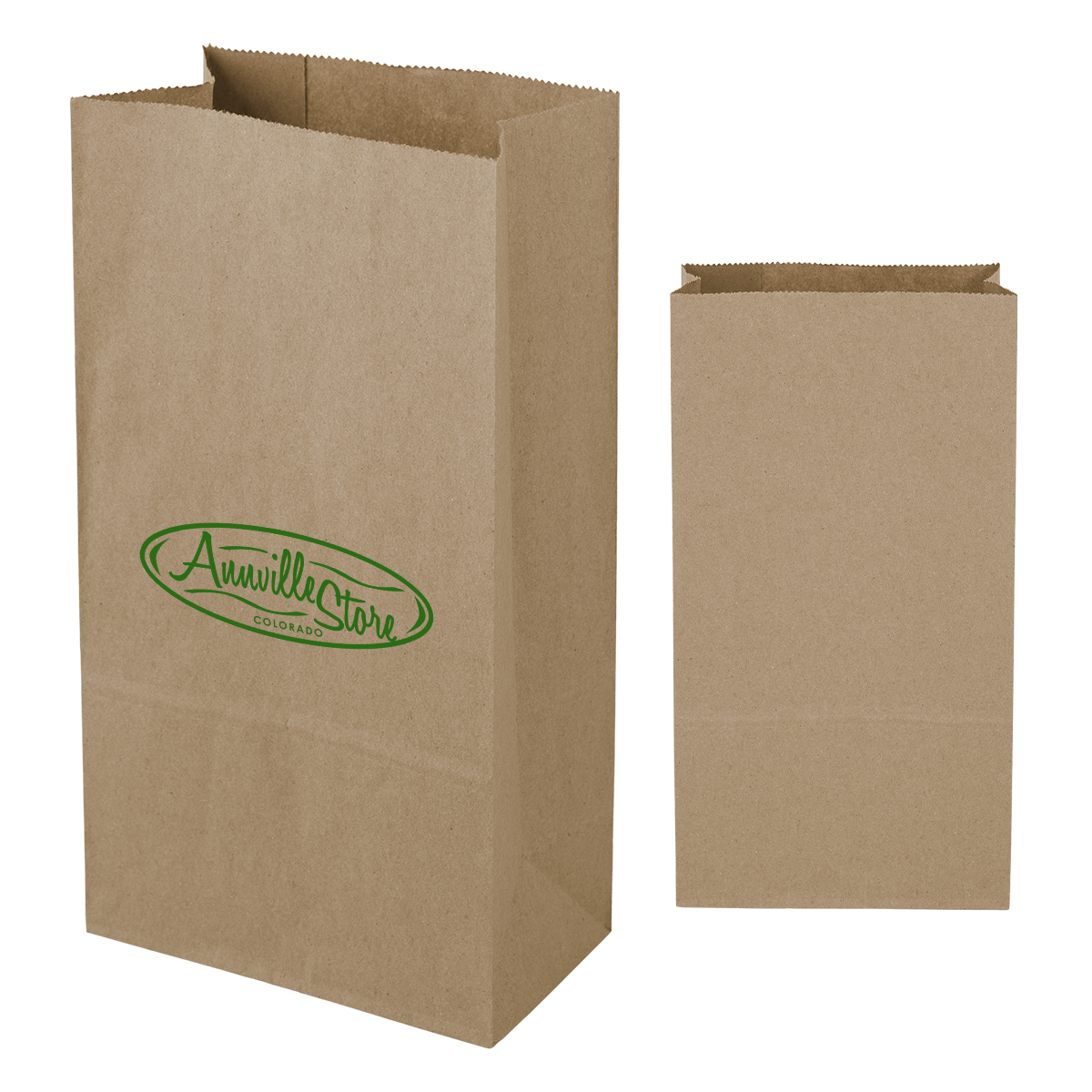 6# Sos Kraft Paper Bag - 6" X 11.06" 1