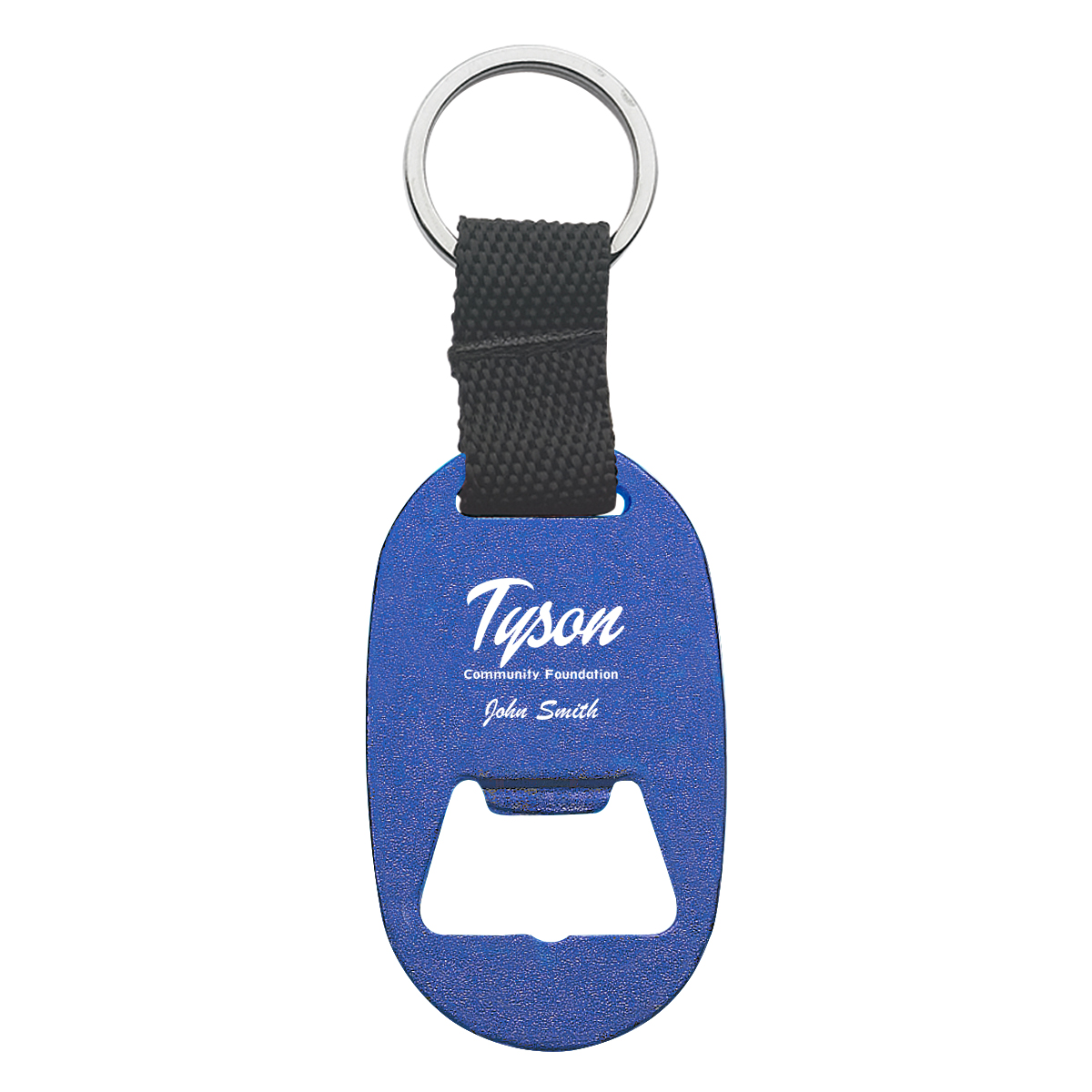 Metal Key Tag With Bottle Opener 1