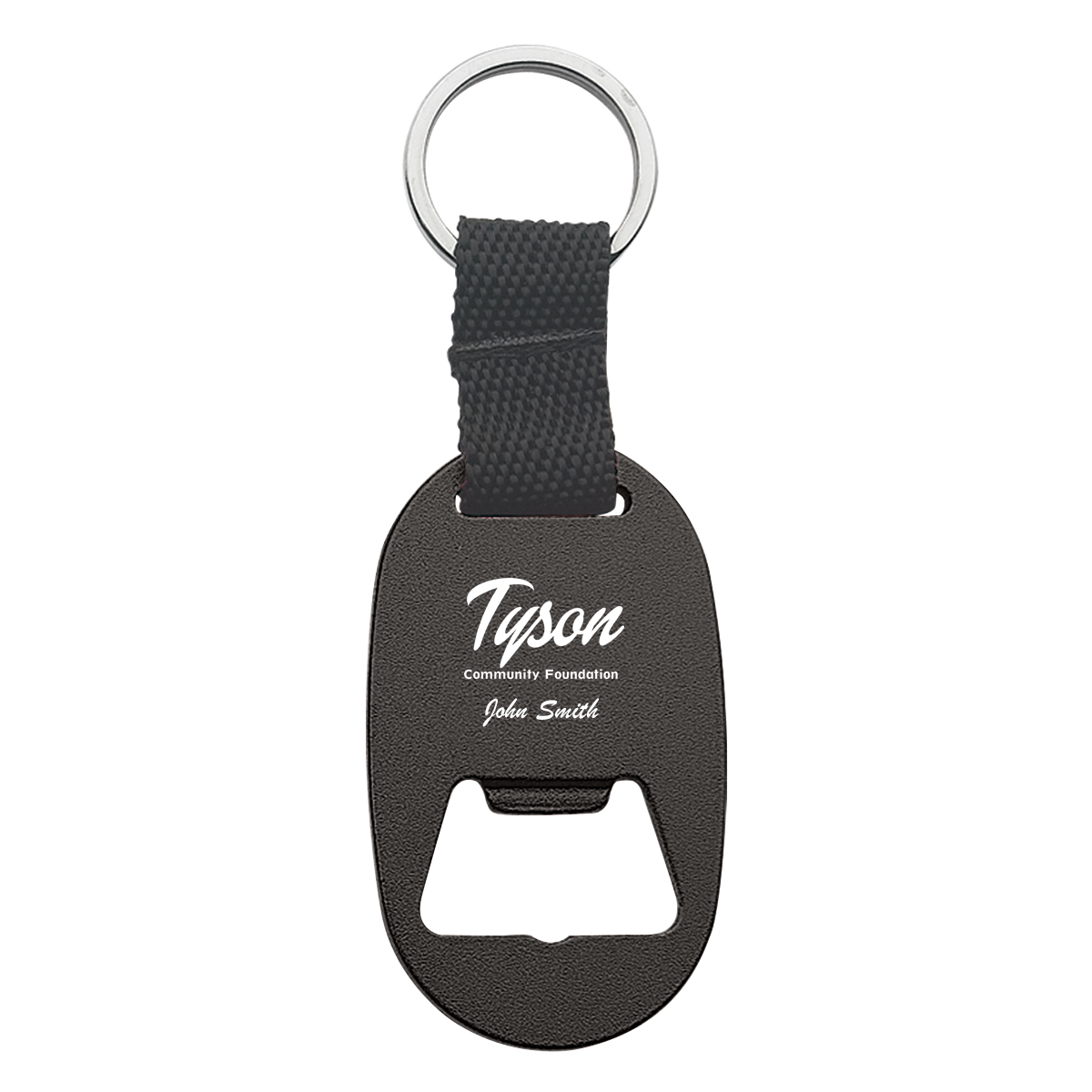 Metal Key Tag With Bottle Opener 1