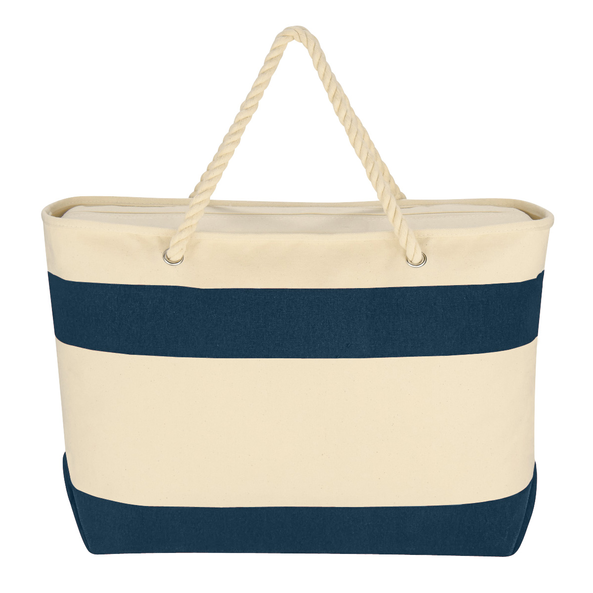 Large Cruising Tote Bag With Rope Handles 1